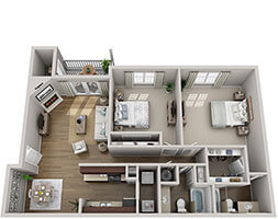 Brook Highland Place Richmond Floor Plan