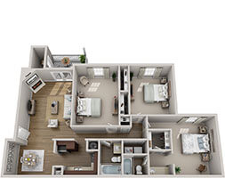 Brook Highland Place Montgomery Villa Floor Plan